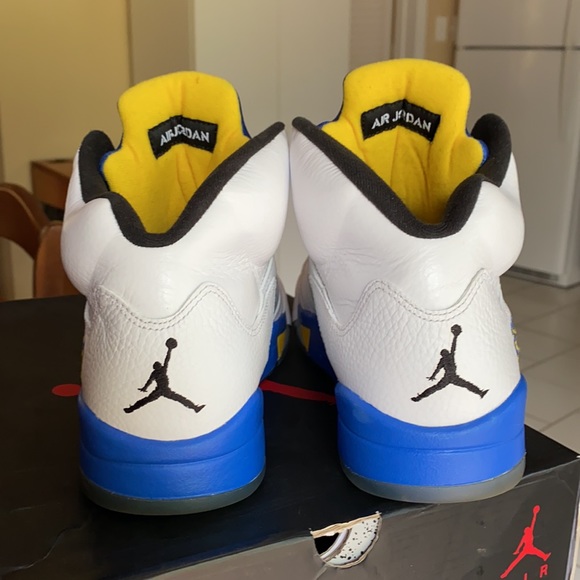 Air Jordan 5 retro Laney 🔵🌕⚡️ - Picture 5 of 6